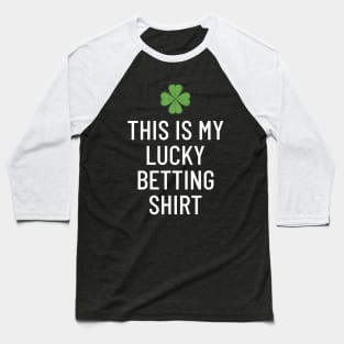 This Is My Lucky Betting Shirt Gambling Baseball T-Shirt